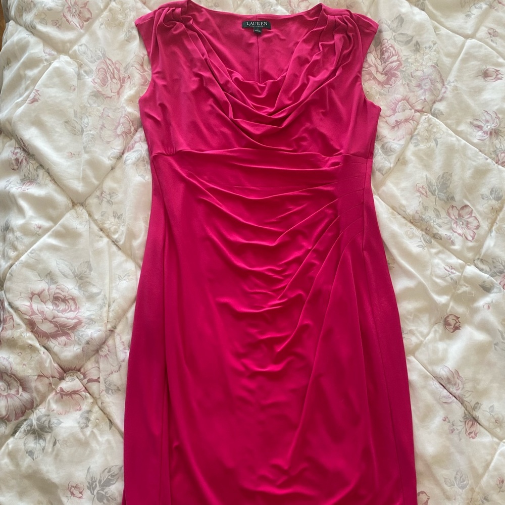 Ralph Lauren Magenta dress